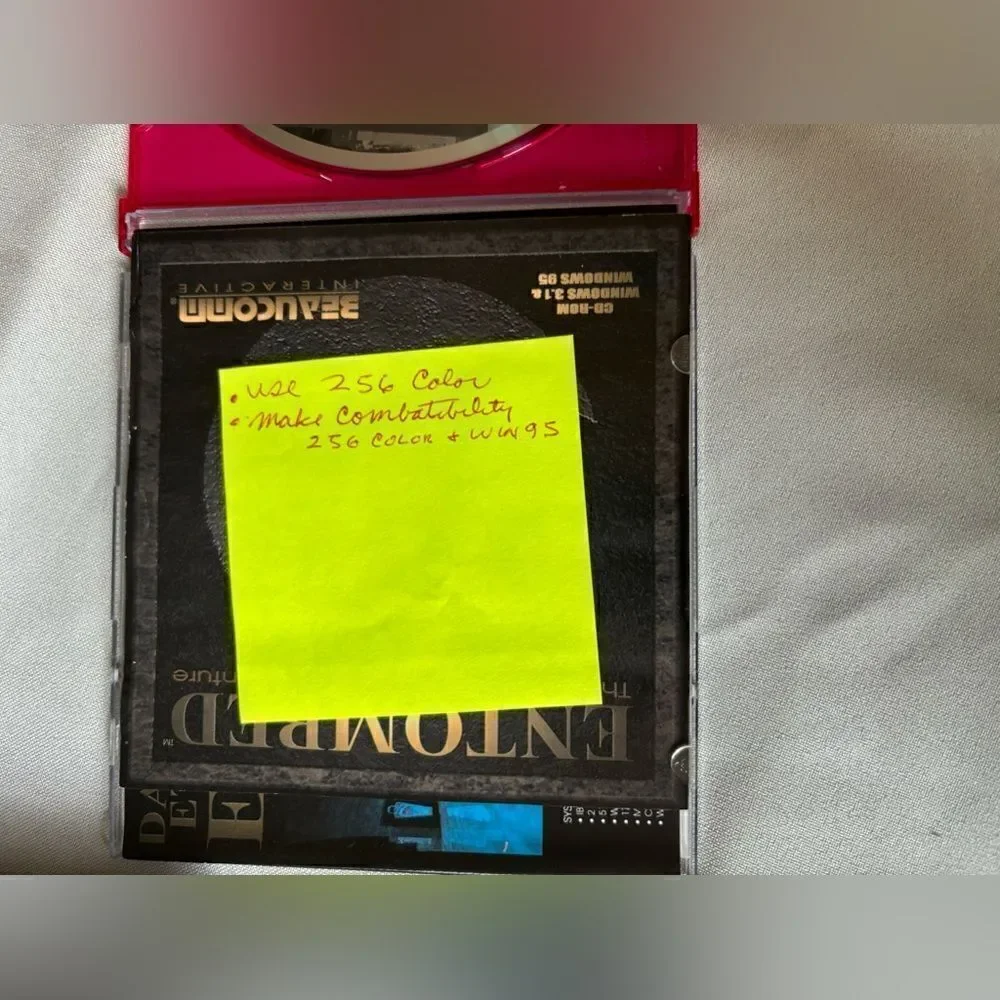 Entombed by Beaucomm Interactive CD-ROM Win. 3.1/95 EPC
